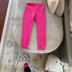 lululemon athletica Vibrant Pink Leggings